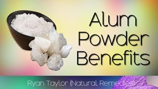 Alum Powder Uses amp Benefits Fitkari [upl. by Jeremiah189]