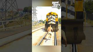 What Happens You Hits a Train In Gta Games Shorts Gta Gtasa RDR2 Gtav gtatamilroleplay [upl. by Magbie]