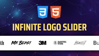 Creating an infinite logo carousel with pure CSS [upl. by Ignace]