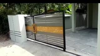 Sliding Main Gate for House  Sliding Gate Designs [upl. by Monro11]