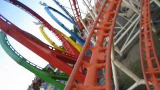 Olympia Looping Front Seat onride POV Annakirmes in Düren [upl. by Angelico]