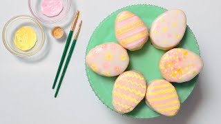 How to Make Mini Easter Egg Cakes  Sunset [upl. by Harness506]