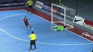 JAPAN vs VIETNAM AFC Futsal Championship 2016 Quarter Finals [upl. by Ryan667]