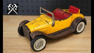 1960s Nylint Roadster Restored  Vintage Toy Restoration Video [upl. by Maitilde277]