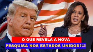 ATENÇÃO 🚨ÚLTIMA PESQUISA PARA PRESIDENTE DOS ESTADOS UNIDOS 🇺🇸 [upl. by Misti521]