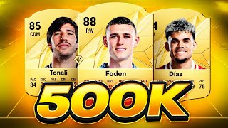 EAFC 25  THE BEST 500K SQUAD BUILDER [upl. by Athenian]