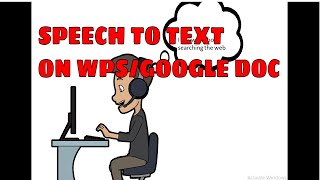 Use your voice to type and edit in Google Doc amp WPS Speech to text [upl. by Lazar802]