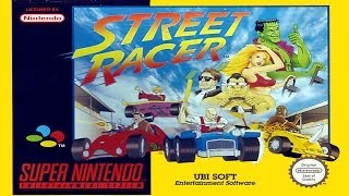 Street Racer SNES [upl. by Enyalb]