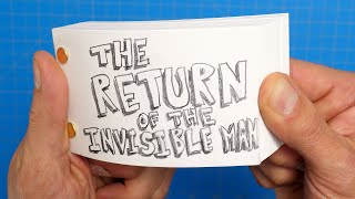 Return of THE INVISIBLE MAN  Flipbook [upl. by Ylluz299]