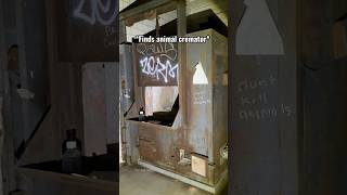 Animal Cremator in Abandoned Pet Hospital [upl. by Anitsirc]