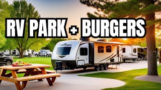 Kellogg RV Park RV Park Tour  Best Burgers In Iowa [upl. by Rozanna119]