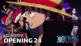 One Piece  Opening 25  4K  60FPS  TvSize [upl. by Aznaed28]