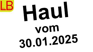 Haul vom 30012025 [upl. by Hummel]