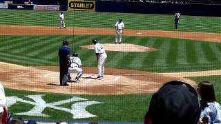 NY Yankees Old Timers Day 2009 49 Ron Guidry pitching [upl. by Ahmed116]