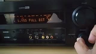 How to Factory Reset Yamaha RXV995 51 Home Theater Surround Receiver [upl. by Vallonia]