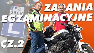 Jak Zdać Egzamin Praktyczny na Prawo Jazdy A  Motocyklowe  Prawo na Motocykl Cz2 [upl. by Inad]