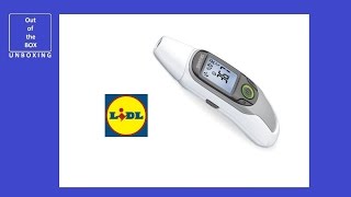 SANITAS MultifunktionsThermometer SFT 75 UNBOXING Lidl 6in1 Function [upl. by Sokin531]