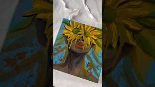 Let’s Paint a Dark Skin Beauty 30daychallenge paintingdrawing shorts artist acrylic art sun [upl. by Donavon]