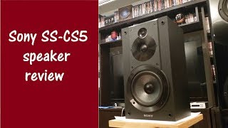 Stereo  Sony SSCS5 speaker review  Cheapest audiophile speaker vs polk audio RtiA9 [upl. by Narcissus]