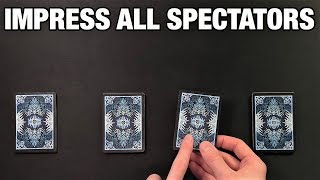 This Magnificent NO SETUP Card Trick Will BLOW MINDS [upl. by Lello149]