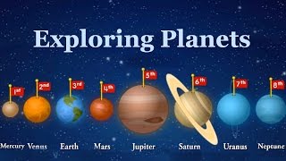 Planets In Our Solar System Exploring Planets  Learning Videos For Kids [upl. by Ynoffit]