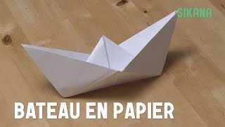 Tuto  comment faire un bateau en papier [upl. by Joiner]