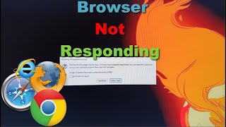 Fix Web Browser Not Responding Windows [upl. by Caldera798]