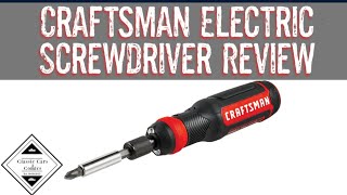 Craftsman 4V Speed Drive Screwdriver CMHT66718B20Z lowes craftsman [upl. by Nadda]