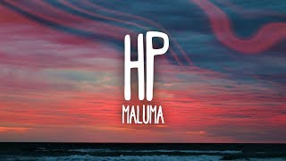 Maluma  HP Letra [upl. by Castora]