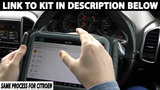 Easy Citroen Mileage Adjustment Change KM 4 Minute Job amp How To Guide [upl. by Rovert]