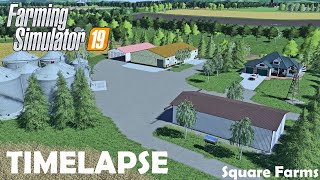 Building IOWA Farm From SCRATCH  FS19 Timelapse  Farmersburg Iowa  FS19 [upl. by Adnylem]