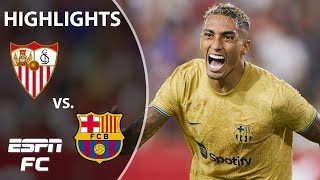 Barcelona vs Sevilla  LaLiga Highlights  ESPN FC [upl. by Carson386]