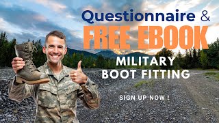 ENStop Military Boot Pain Join Boot Fitting Study Free eBook 🎖️ [upl. by Ruyle]