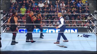 Solo Sikoa Confronts Cody Rhodes  WWE SmackDown 9062024 [upl. by Amsden]