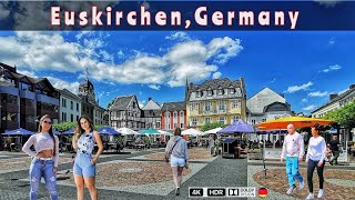 EuskirchenGermany  Tour in Euskirchen in der Innenstadt in Deutschland citywalking 4k HDR [upl. by Aissac]