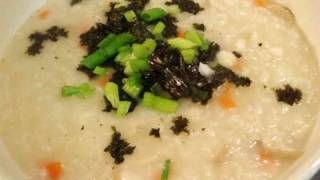 Korean abalone porridge jeonbokjuk [upl. by Lambard327]