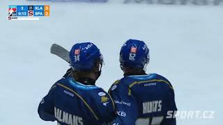 Eduards Tralmaks Goal vs HC Sparta Praha 20092024  Tipsport Extraliga [upl. by Annor]