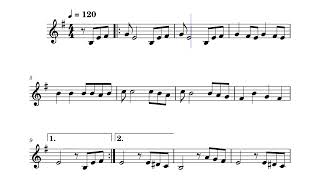 Bella Ciao Clarinet Sheet Music [upl. by Amabil]