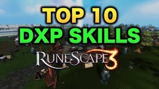 Top 10 Skills to Train on Double XP RuneScape 3 [upl. by Sucramrej969]