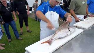 My 10lb Snapper Filleted in 30 seconds [upl. by Introk]