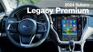 2024 Subaru Legacy Premium  Driving Review [upl. by Mccormick9]