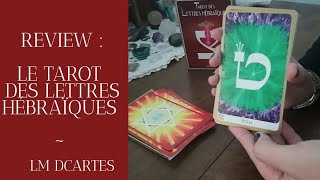 📔Review Tarot des lettres hébraïques📔 [upl. by Astraea]