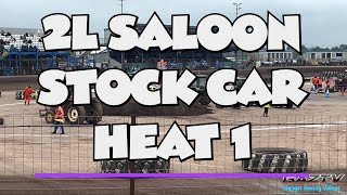 2L Saloon Stock Car Heat 1 25524 Kings Lynn [upl. by Hullda]