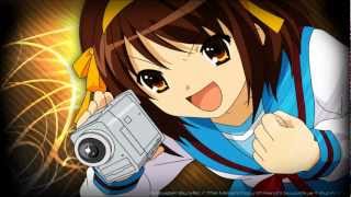 The Melancholy of Haruhi Suzumiya  Hare Hare Yukai Full HDHQ Ending 1 [upl. by Reo]