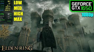 GTX 1650  Elden Ring  1080p  All Settings [upl. by Avik]