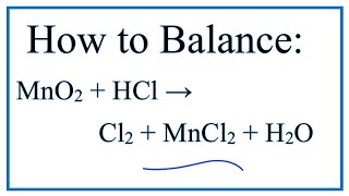 How to Balance Al  HCl  AlCl3  H2 [upl. by Alohcin]