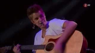 Justin Bieber  One Time Live M6 Music 2010 [upl. by Neelra]