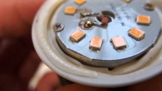 Livarno Lux 3W LED Light Bulb Teardown [upl. by Affay662]