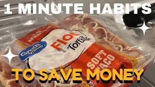 22 1 minute frugal living habits to save money [upl. by Anyehs913]