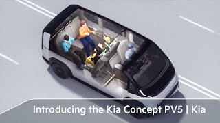 Introducing the Kia Concept PV5  Kia [upl. by Noyr301]